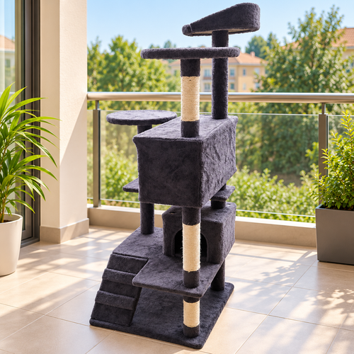 Tiragraffi Albero per Gatti Multilivello