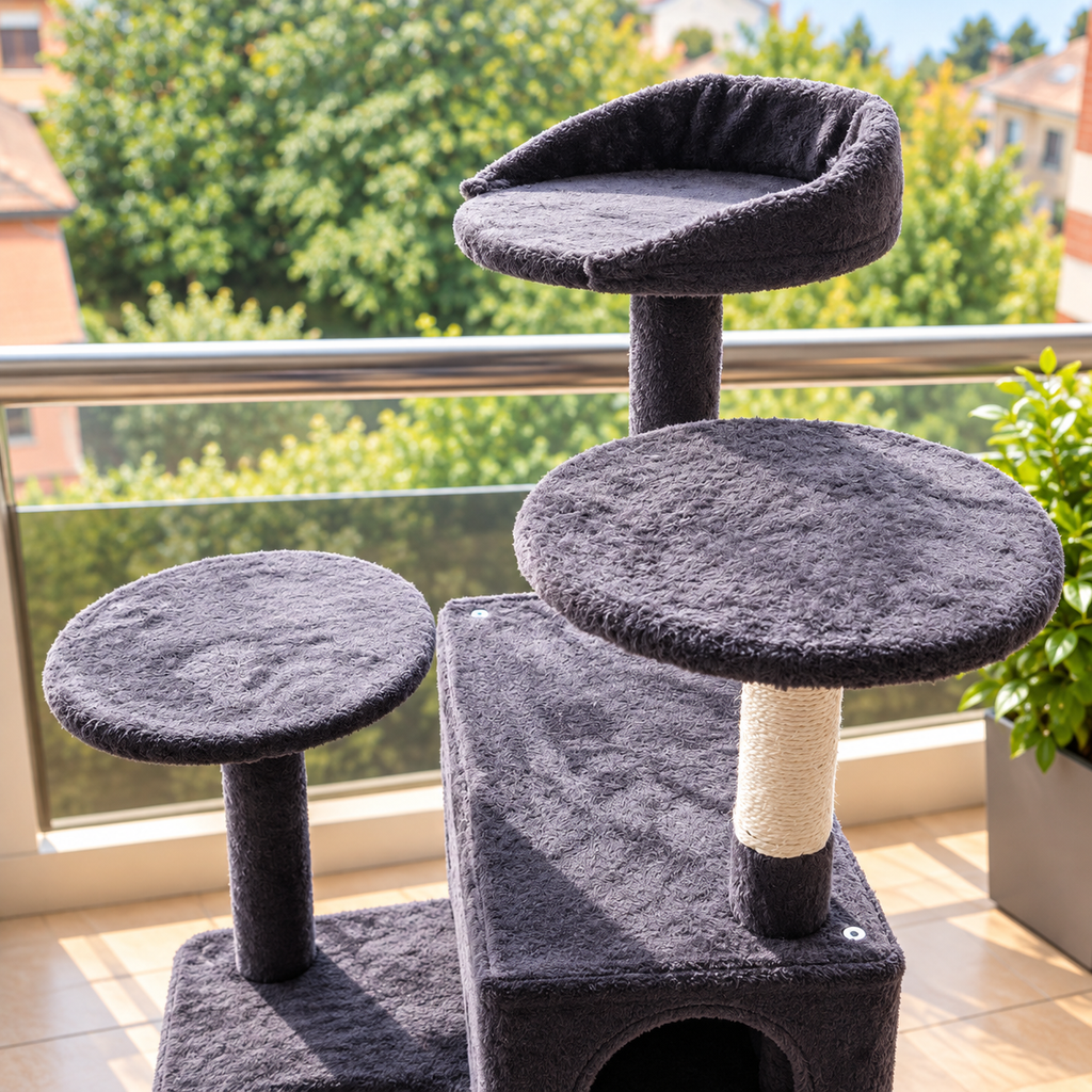 Tiragraffi Albero per Gatti Multilivello