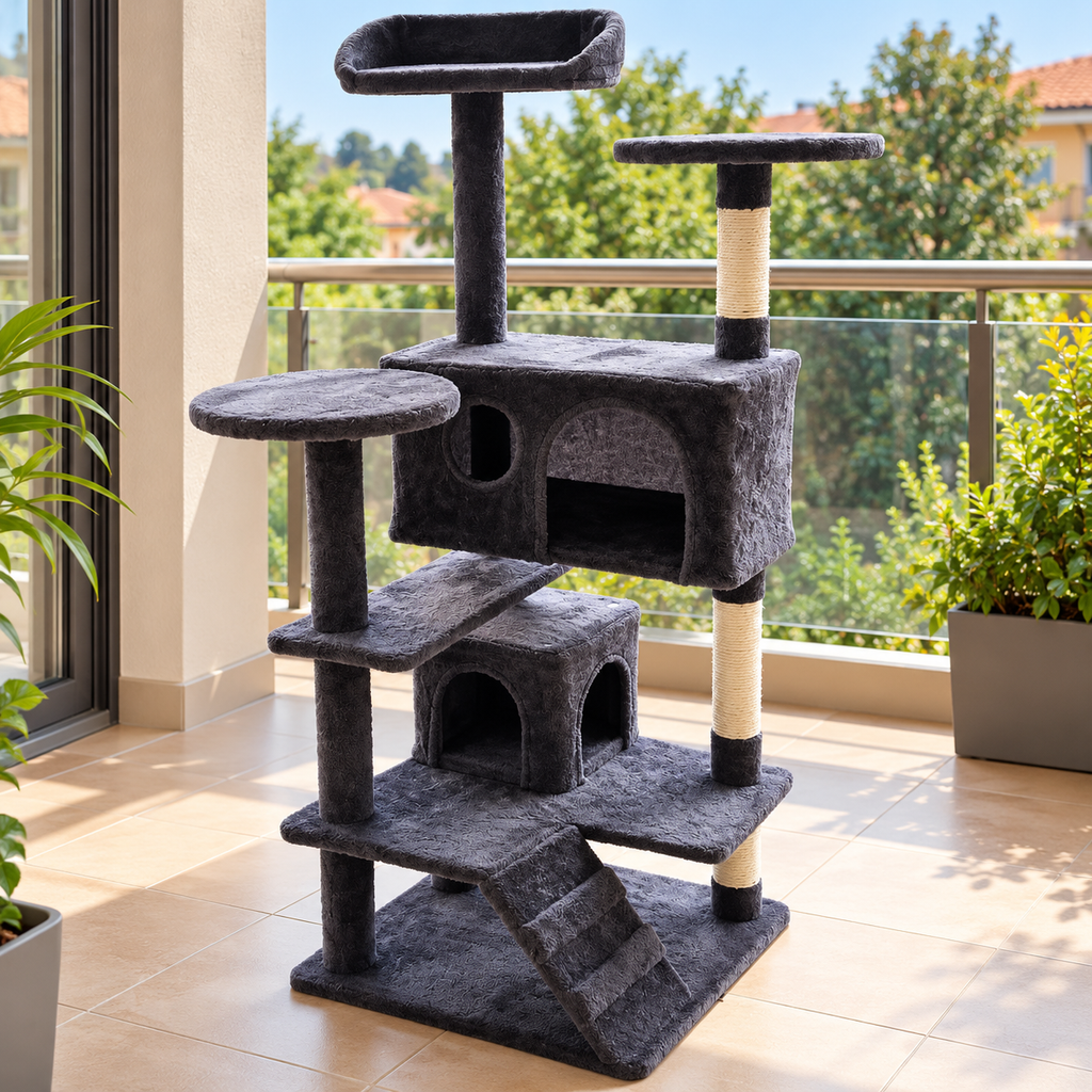 Tiragraffi Albero per Gatti Multilivello